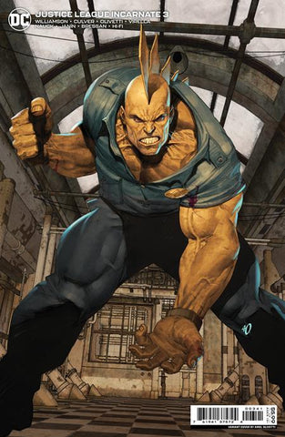 Justice League Incarnate #3 1/25 Ariel Olivetti Cardstock Variant