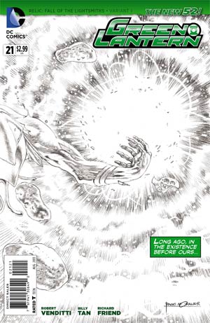Green Lantern Corps (Vol 3 2011) #21 CVR B B&W Variant