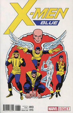 X-Men Blue #13 1/50 Jack Kirby 1965 T-Shirt Variant