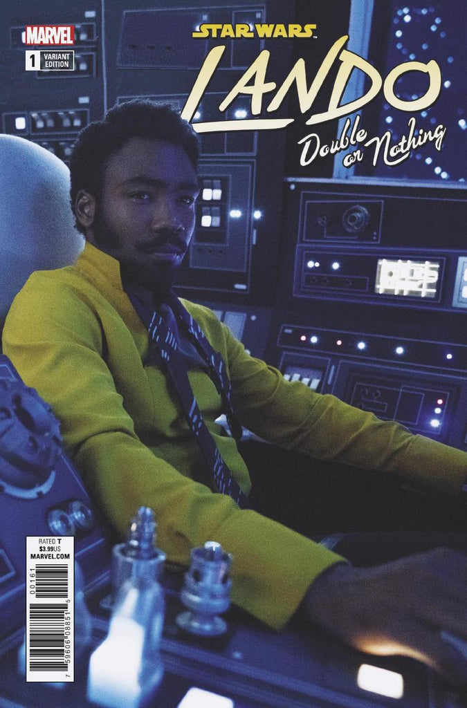 Star Wars Lando Double Or Nothing #1 1/10 Donald Glover Movie Photo Variant B (Marvel, 2018)