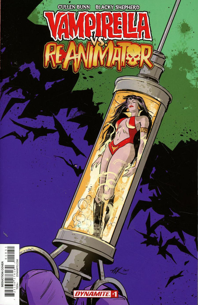 Vampirella vs Reanimator #1 1/10 Nik Virella Vampirella Seduction Variant