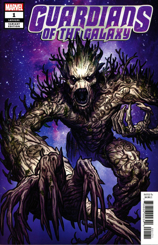 Guardians of the Galaxy #1 1/10 Steve Skroce Groot Variant