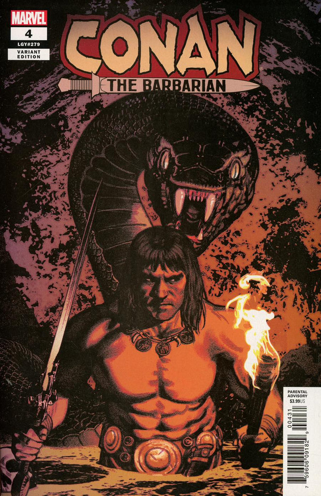 Conan the Barbarian #4 1/25 Greg Smallwood Variant
