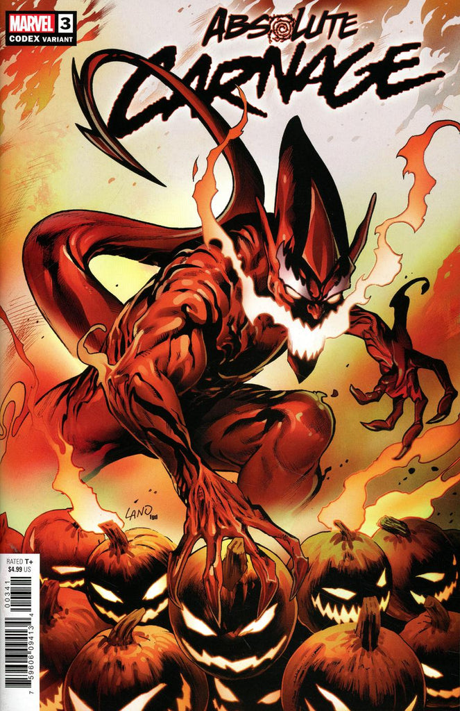 Absolute Carnage #3 1/25 Greg Land Red Goblin Codex Variant