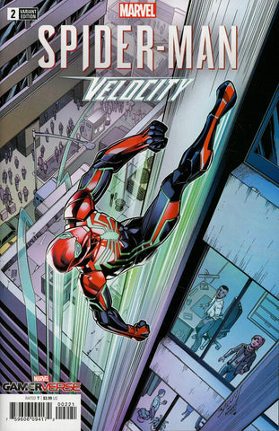 Marvel Gamerverse Spider-Man Velocity #2 1/25 Mark Bagley Variant (Marvel, 2019)