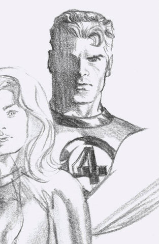 Fantastic Four #24 1/100 Alex Ross Mister Fantastic Timeless Sketch Virgin Art Variant (Marvel, 2020)