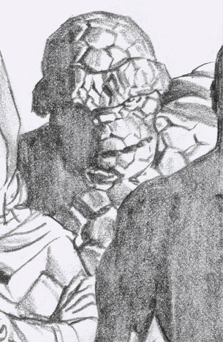 Fantastic Four #24 1/100 Alex Ross The Thing Timeless Sketch Virgin Art Variant (Marvel, 2020)