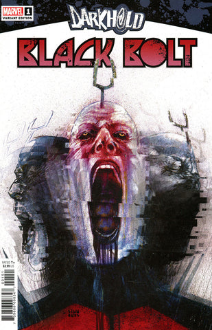 Darkhold Black Bolt #1 1/25 Martin Simmonds Variant (Marvel, 2021)