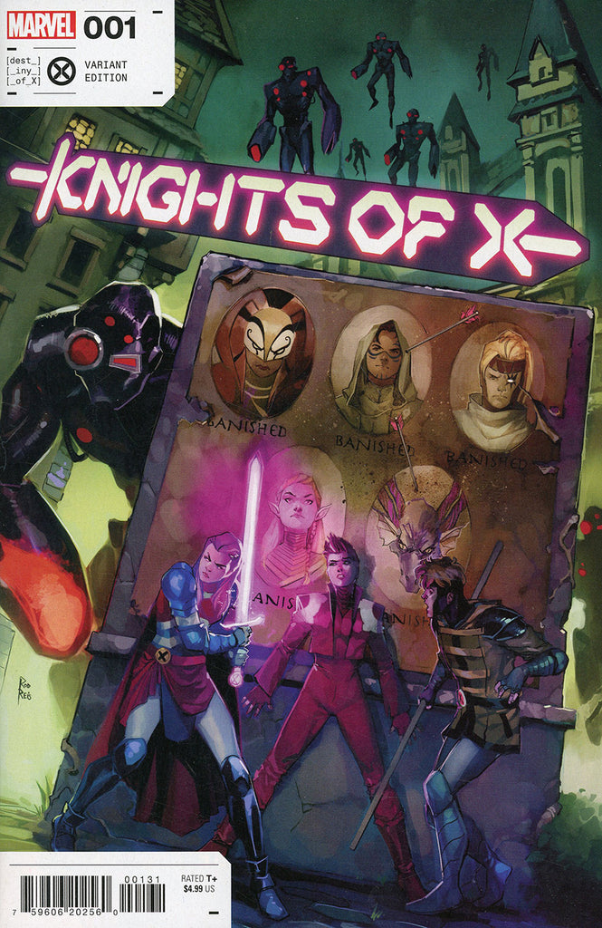Knights of X #1 1/25 Rod Reis Teaser Variant