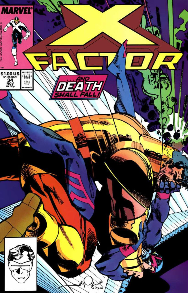 X-Factor (Vol 1 1988) #34 CVR A