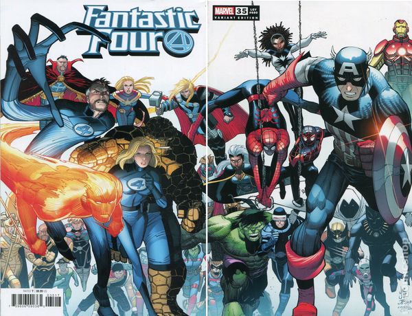 Fantastic Four #35 One Per Store John Romita Jr. & JP Mayer Wraparound Variant - Sealed