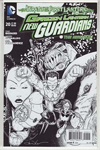 Green Lantern: New Guardians (Vol 1 2011) #20 CVR B B&W Variant