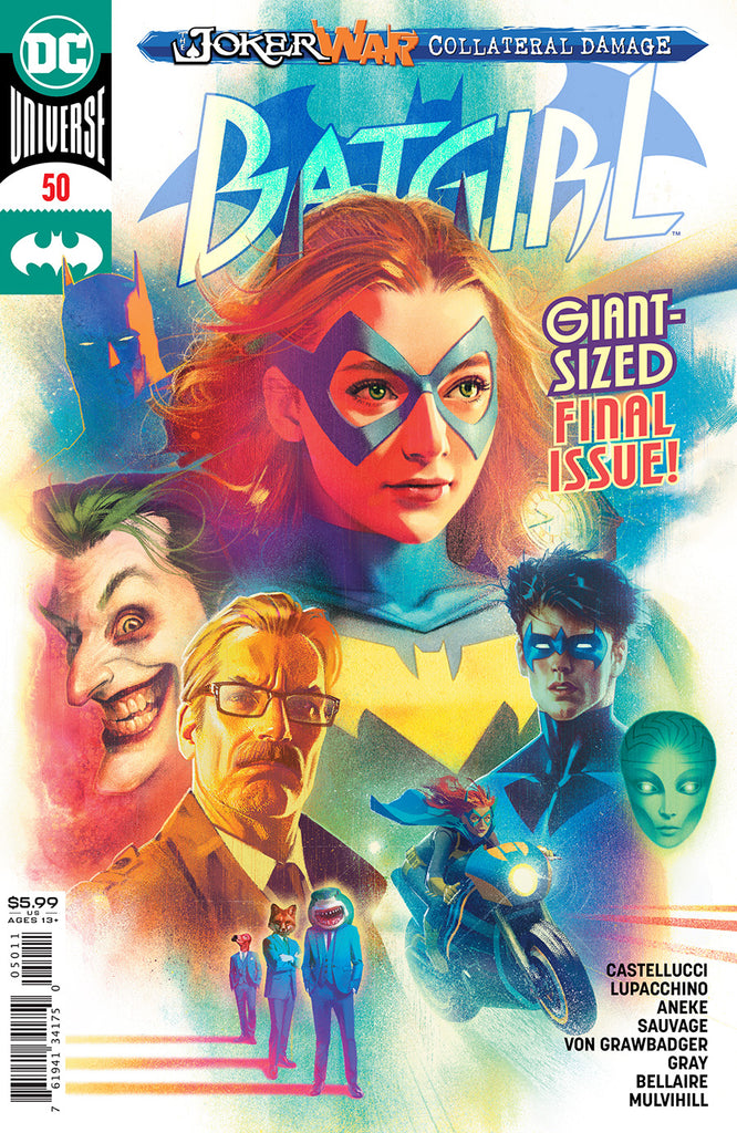 Batgirl #50 Joshua Middleton Cover - First Printing - Joker War - Ryan Wilder