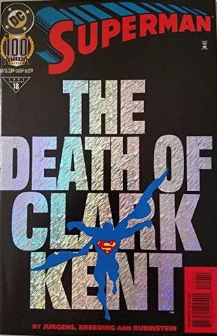 Superman (Vol 2 1987) #100 CVR A Foil Cover
