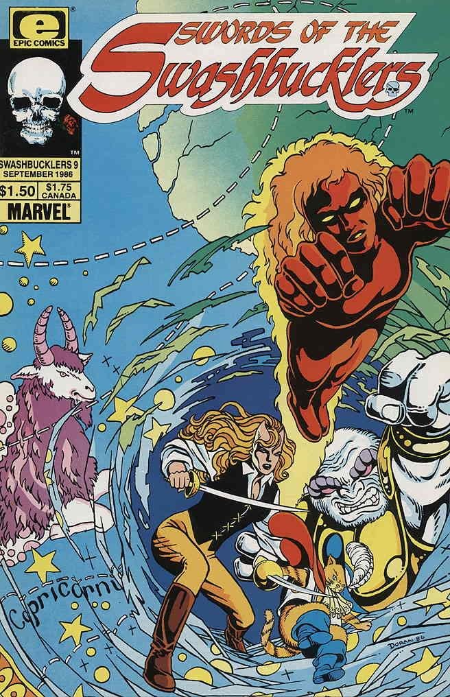 Swords of the Swashbucklers (Vol 1 1985) #9 CVR A