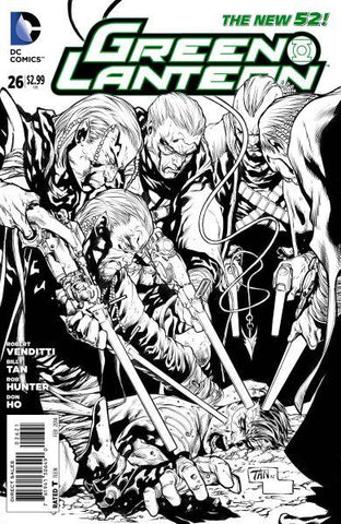 Green Lantern (Vol 5 2011) #26 CVR B B&W Variant