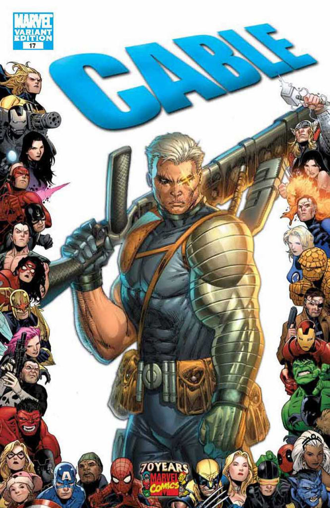 Cable (Vol 2 2009) #17 CVR B Rob Liefeld