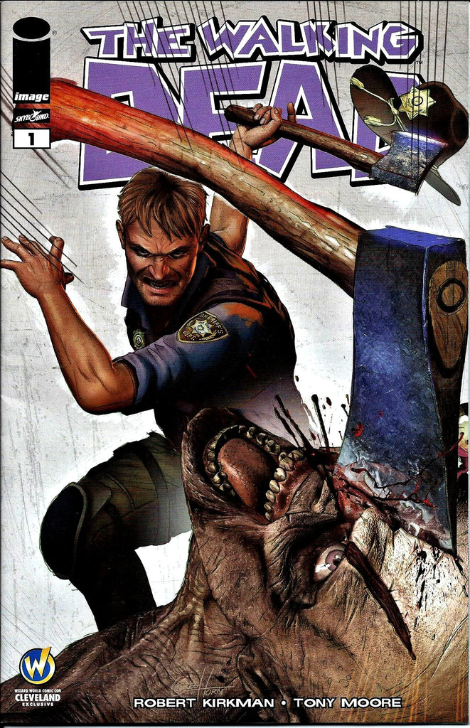 Walking Dead (Vol 1 2015`) #1 Wizard World Cleveland Greg Horn Variant