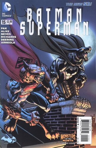Batman/ Superman (Vol 1 2014) #15 CVR B