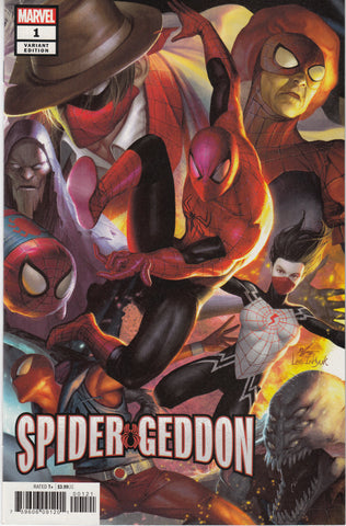 Spider-Geddon #1 In-Hyuk Lee Connecting Variant