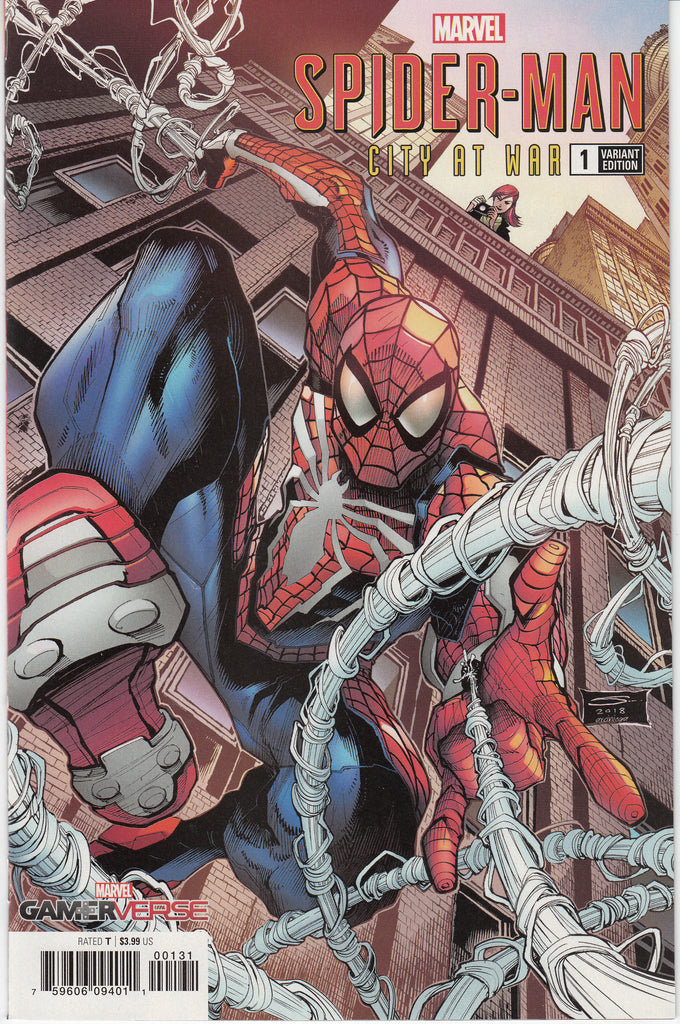 Marvel Gamerverse Spider-Man City At War #1 1/10 Gerardo Sandoval Variant