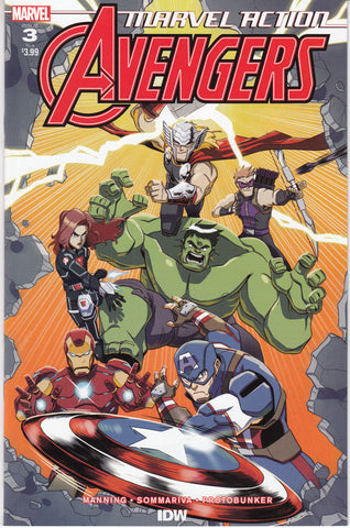 Marvel Action Avengers #3 1/10 Ryan Jampole Variant