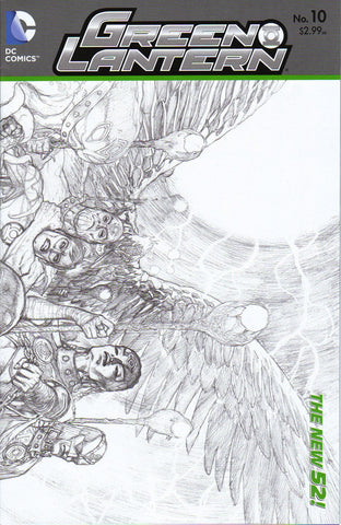 Green Lantern (Vol 5 2011) #10 CVR B B&W Variant