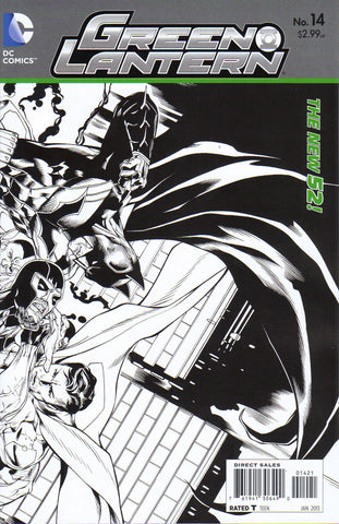Green Lantern (Vol 5 2011) #14 CVR B B&W Variant