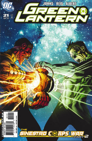 Green Lantern (Vol 4 2005) #21 CVR B Kubert Variant