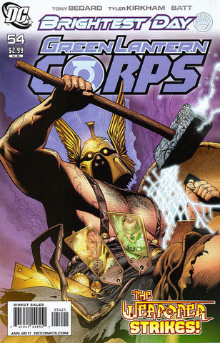 Green Lantern Corps (Vol 2 2006) #54 CVR B Ha Variant