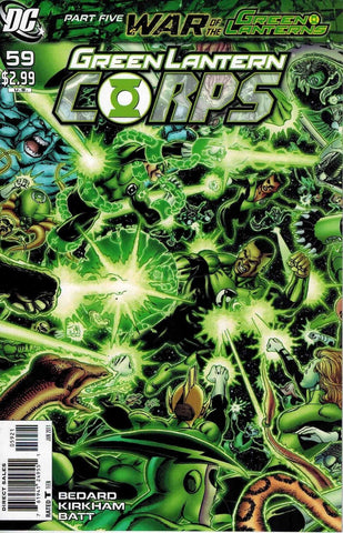 Green Lantern Corps (Vol 2 2006) #59 CVR B Perez Variant