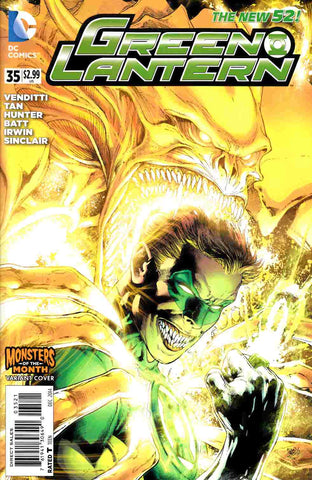 Green Lantern (Vol 5 2011) #35 CVR B Monsters Variant