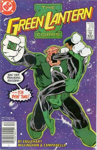 Green Lantern Corps (Vol 1 1986) #219 CVR A