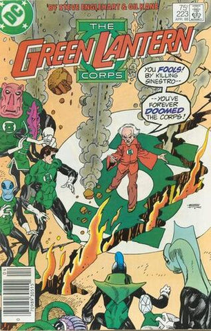 Green Lantern Corps (Vol 1 1986) #223 CVR A