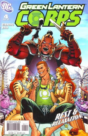 Green Lantern Corps (Vol 2 2006) #4 CVR A