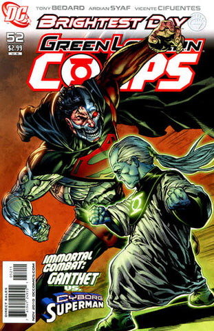 Green Lantern Corps (Vol 2 2006) #52 CVR A