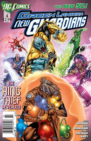 Green Lantern: New Guardians (Vol 1 2011) #4 CVR A