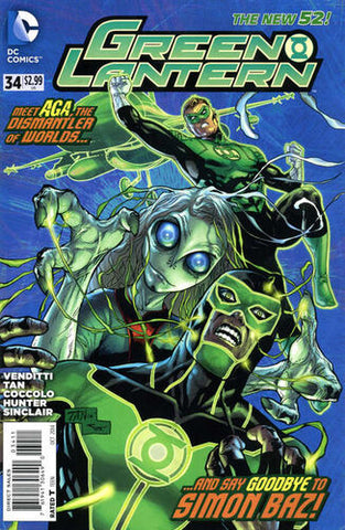 Green Lantern (Vol 5 2011) #34 CVR A