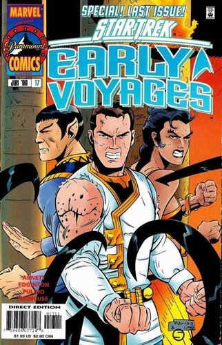 Star Trek: Early Voyages (Vol 1 1997) #17 CVR A