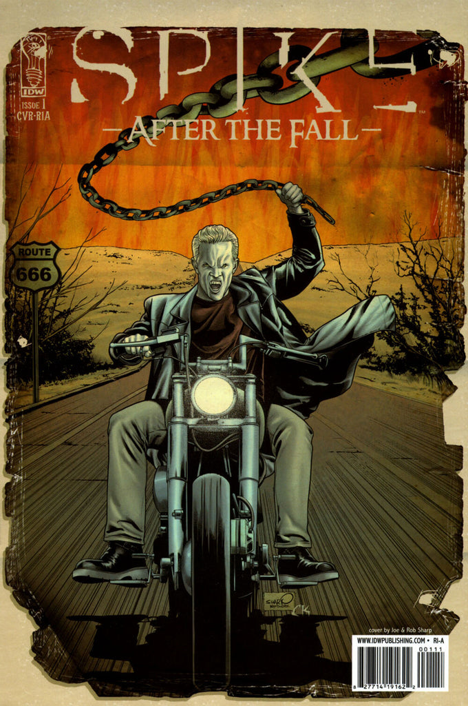 Spike: After the Fall (Vol 1 2008) #1 CVR RI-A RI Trade Dress Variant