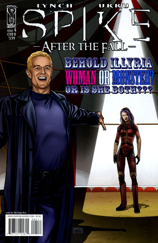 Spike: After the Fall (Vol 1 2008) #4 CVR B Sharp Bros Variant