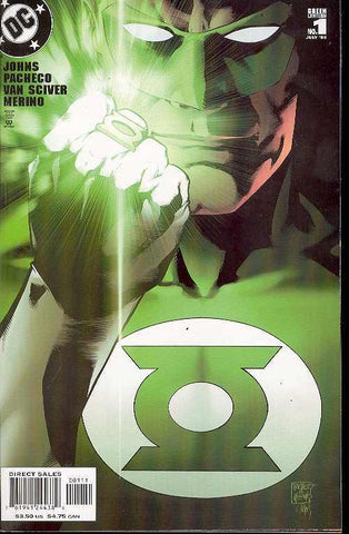 Green Lantern (Vol 4 2005) #1 CVR B Pacheco Cover