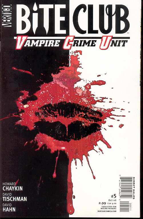 Bite Club: Vampire Crime Units (Vol 1 2006) #5 CVR A