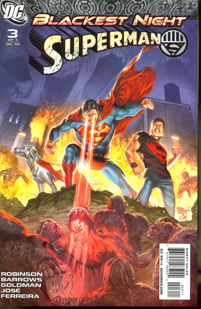 Blackest Night: Superman (Vol 1 2009) #3 CVR A