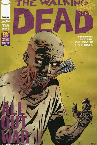 Walking Dead (Vol 1 2013) #115 CVR O Previews Exclusive NYCC Edition