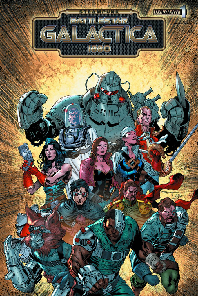 Steampunk Battlestar Galactica 1880 (Vol 1 2014) #1 CVR A