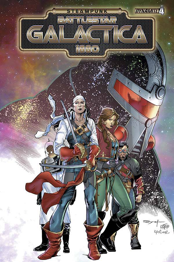 Steampunk Battlestar Galactica 1880 (Vol 1 2014) #4 CVR A