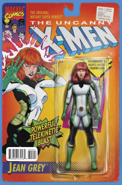 Uncanny X-Men (Vol 1 2016) #600 CVR D Jean Grey Action Figure Variant