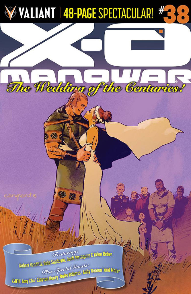 X-O Manowar (Vol 3 2015) #38 CVR B Cary Nord