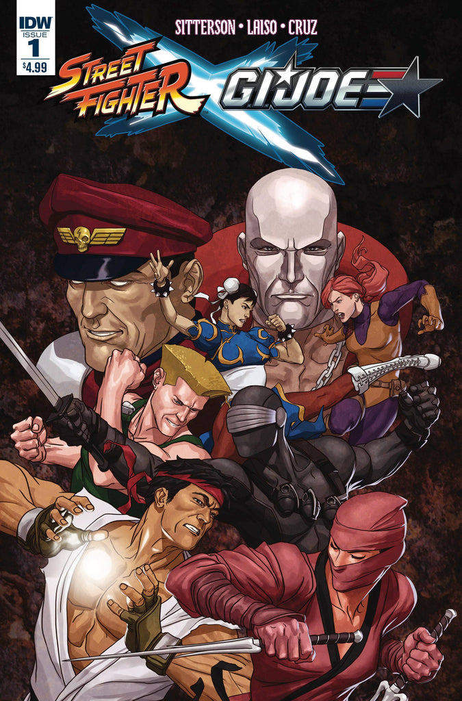 Street Fighter X G.I .Joe (Vol 1 2016) #1 CVR A